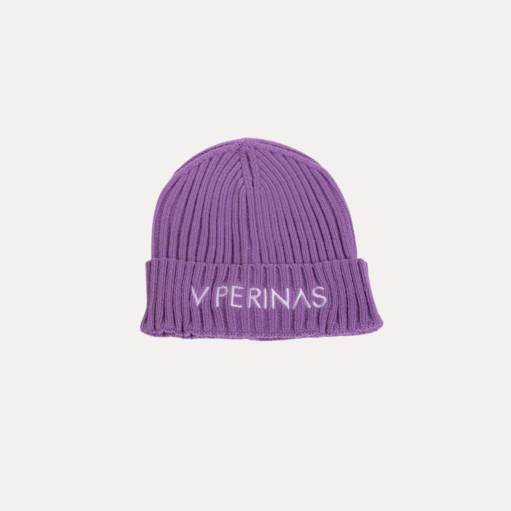 Beanie hat lila